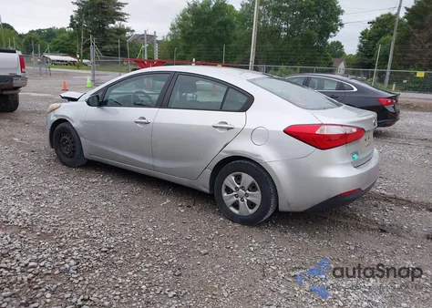 2014 Kia Forte Lx from USA, damaged, VIN KNAFK4A61E5217451
